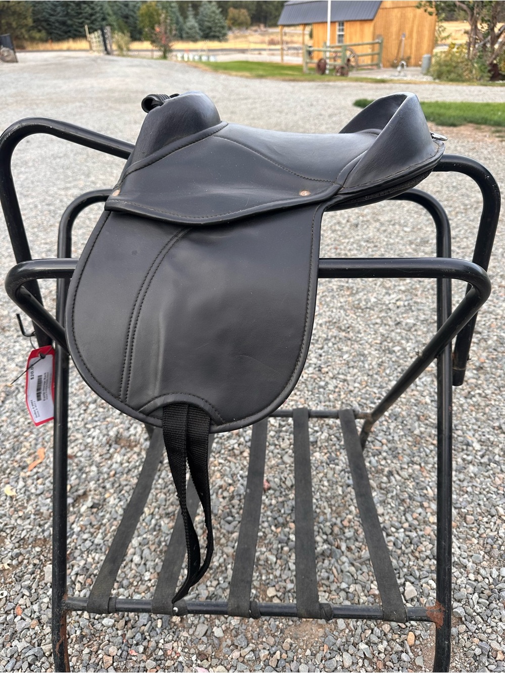 Horse or Pony Tack - Child Kids Leadline Treeless English Saddle